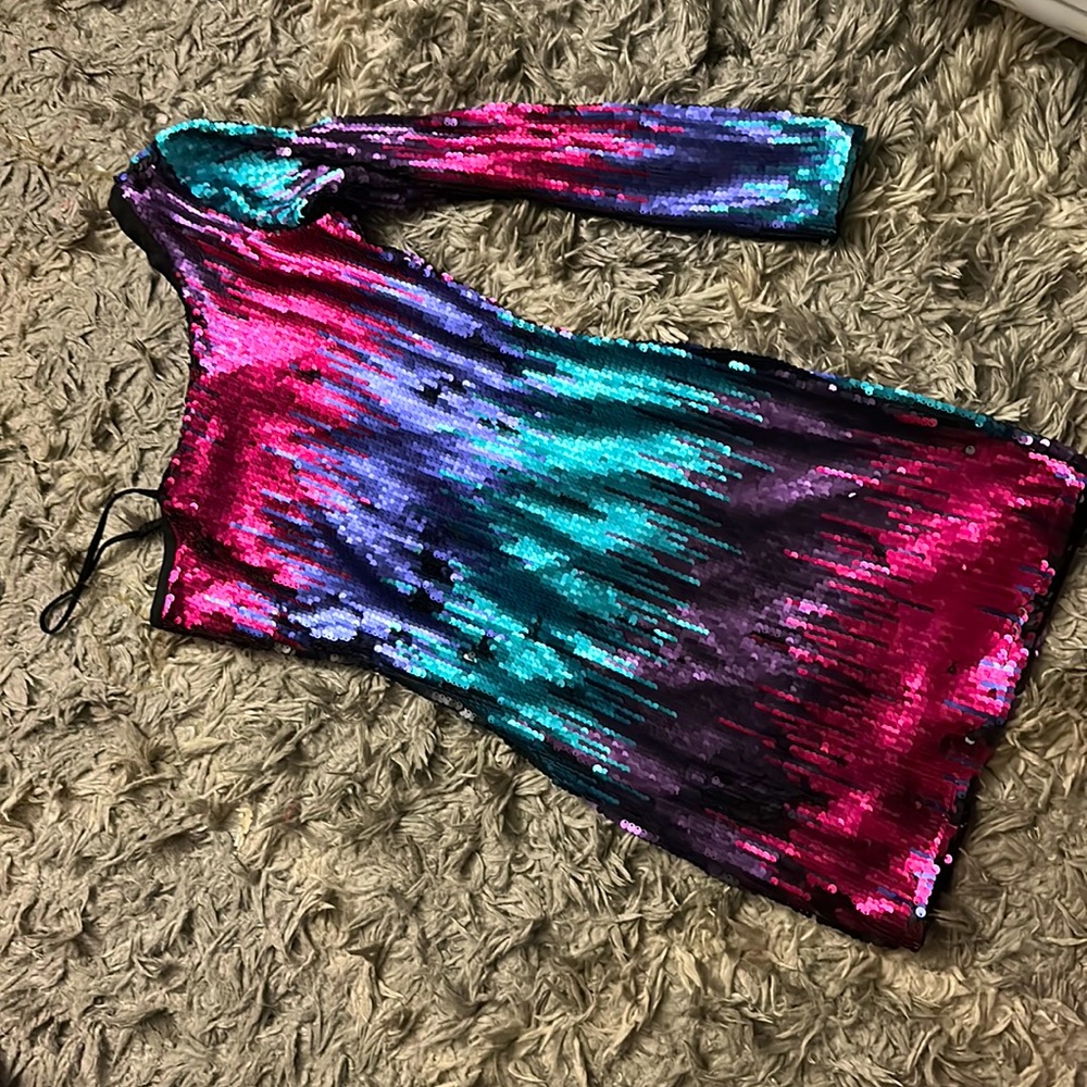 Charlotte Russe one shoulder dress
